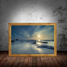 Lofoten Islands photography, Norway coastal art, Fine art photography print