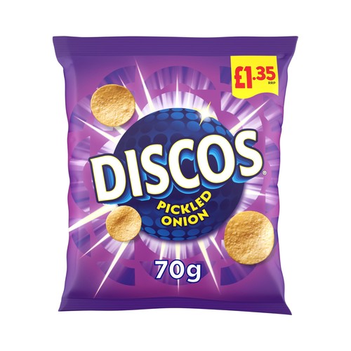 Discos pickled onion crisps - crisps, 16