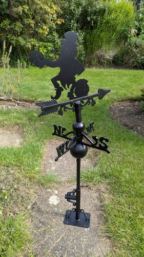 Cast iron leprechaun - iron,