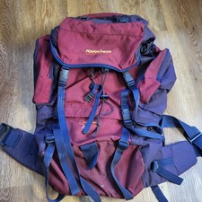 Vintage karrimor rucksack Festivals Travel Hiking Backpack Burgundy Jaguar S65