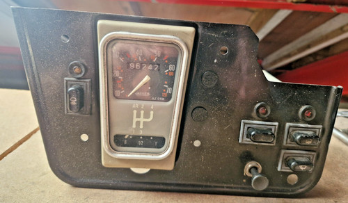 Citroen 2cv speedometer - citroen,