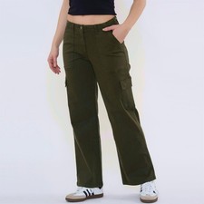 Ladies cargo trousers womens - ladies,