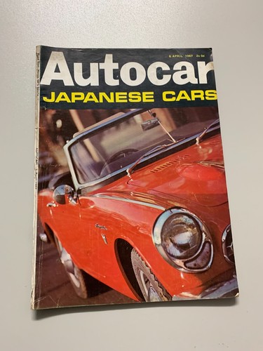 Autocar magazine april 1967 - magazine,