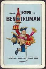 Playing Cards Single Card Old TRUMAN Brewery ALE BEER Advertising PEG LEG Man E