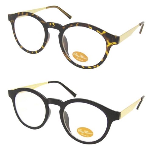Vtg clear lens 50s glasses - vtg,