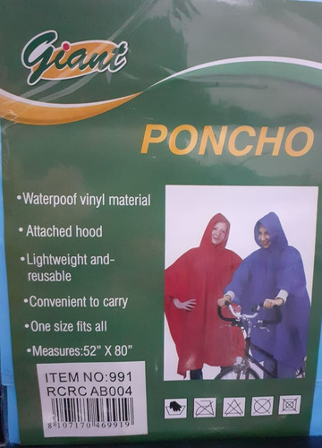 Raincoat rainning coat - 3, in