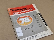 Johnson Outboards 2HP E-4HP