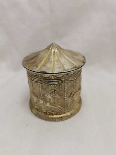 Silver plated piggy - silver,