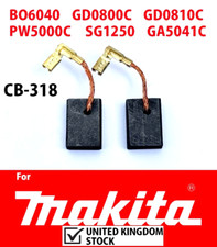 2X Carbon Brush For Makita CB318 BO6040 GD0800C GD0810C PW5000C SG1250 GA5041C
