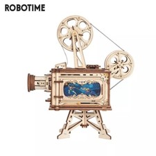 ??GENUINE ROBOTIME LIMITED EDITION 3D WOODEN PUZZLE VITASCOPE ANIME FILM