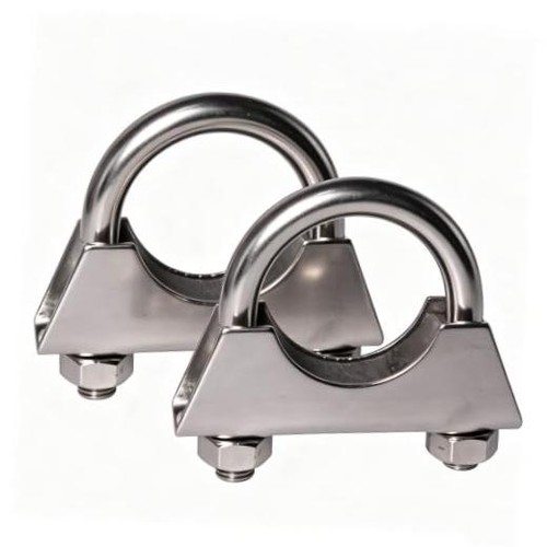 2pcs bolt exhaust - u-bolt,