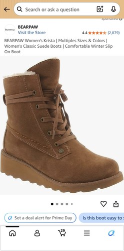 Bearpaw krista 2374w suede - 2374w,
