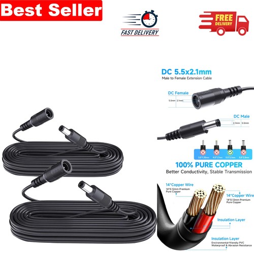 Pack 12v dc power - 3m,
