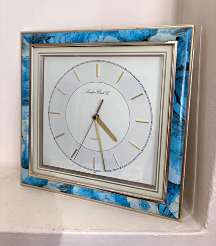 London clock square quartz - clock, co.