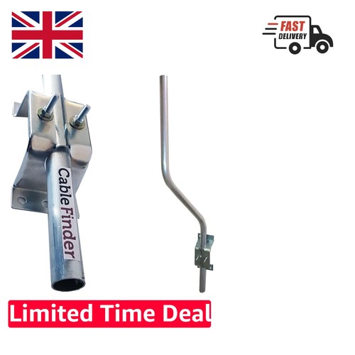 Foot cranked alloy aerial - cranked,