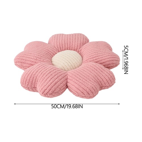 Soft sunflower shaped cushion - sunflower,