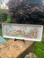 Vintage Melamaster Melamine Mushroom Fungi Toadstool Serving Tray Retro Nature