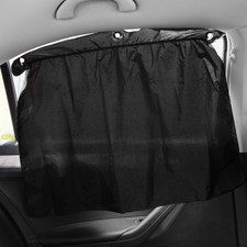 2pcs Car Sun Shade Side Window Curtain UV Protection Curtain Auto Accessories