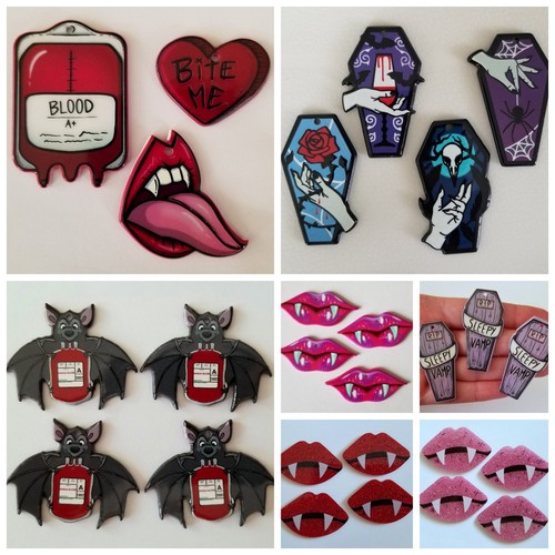 Craft charm pendants vampire - craft,