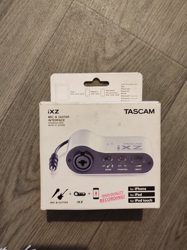 Tascam ixz mic guitar - &,