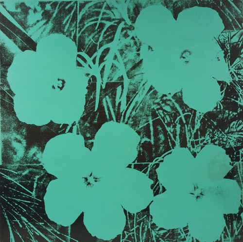 Andy warhol ten foot - andy, flowers