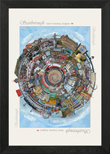 Scarborough North Yorks Framed Wall Art Poster Canvas Print Picture