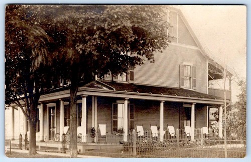 1910 rppc old house - 1910's,