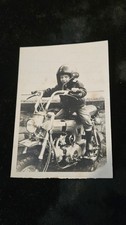 Vintage Child On Motorcycle Photograph Honda Trail 70 3.5" × 5"