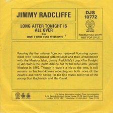 Jimmy Radcliffe Long After