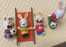 Rayman Raving Rabbids Four Football Figures