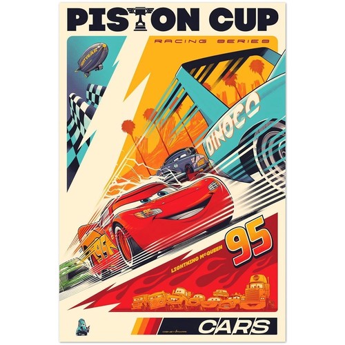 Lightning mcqueen piston - mcqueen, cup
