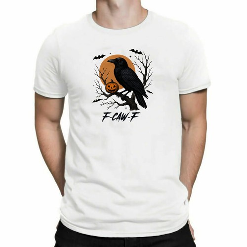 Raven caw tshirt gothic - raven,