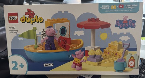 Lego duplo peppa - peppa, boat