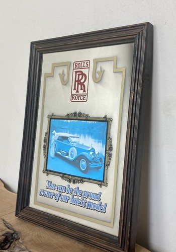 Vintage rolls royce mirror - vintage,