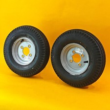 2x Wheel & Tyre 400x8 Inch for
