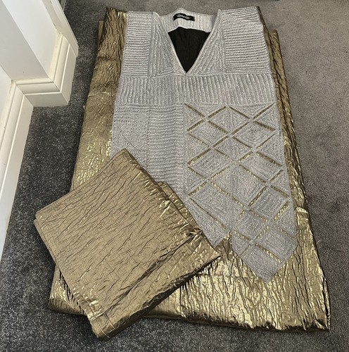 Classy damask boubou dress