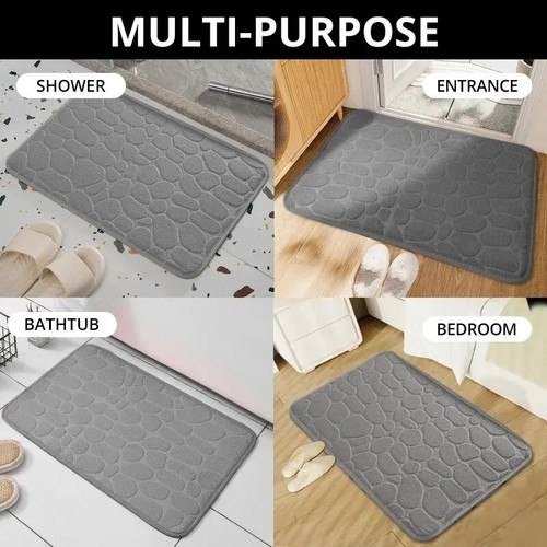 1pc embossed fiber carpet - embossed,