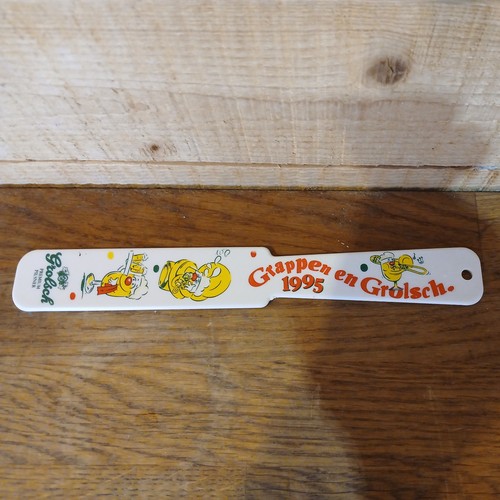 Grolsch beer lager foam knife - beer,