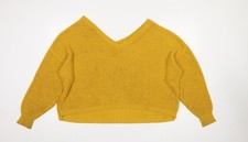 Womens UK Size S Zara Yellow