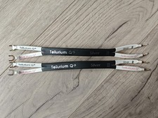 Tellurium Q Silver II Links /Jumper Cable - Banana to Spade Links