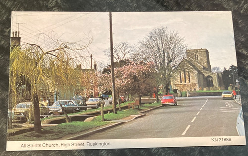 Used postcard ruskington - postcard,