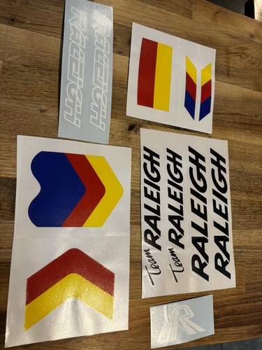 Raleigh teams decal - raleigh, set