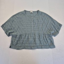 WRAP London Top Blouse 18 Blue