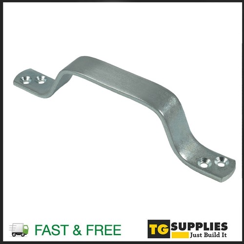 Single silver zinc galvanised - silver,