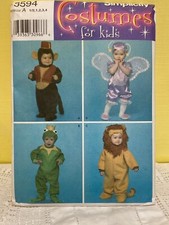 UNCUT Simplicity 3594 Toddler