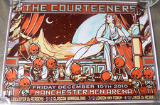 Courteeners ltd card poster - card,