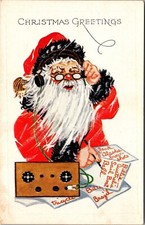 Antique Christmas Postcard