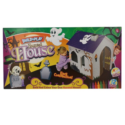 Build play house haunted den - build,