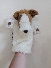 Puppet Company Fox Terrier Puppy Dog Hand Glove Puppet Soft Toy 14.5"/37cm