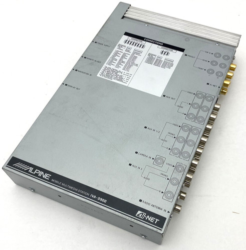 Alpine control system iva - alpine,